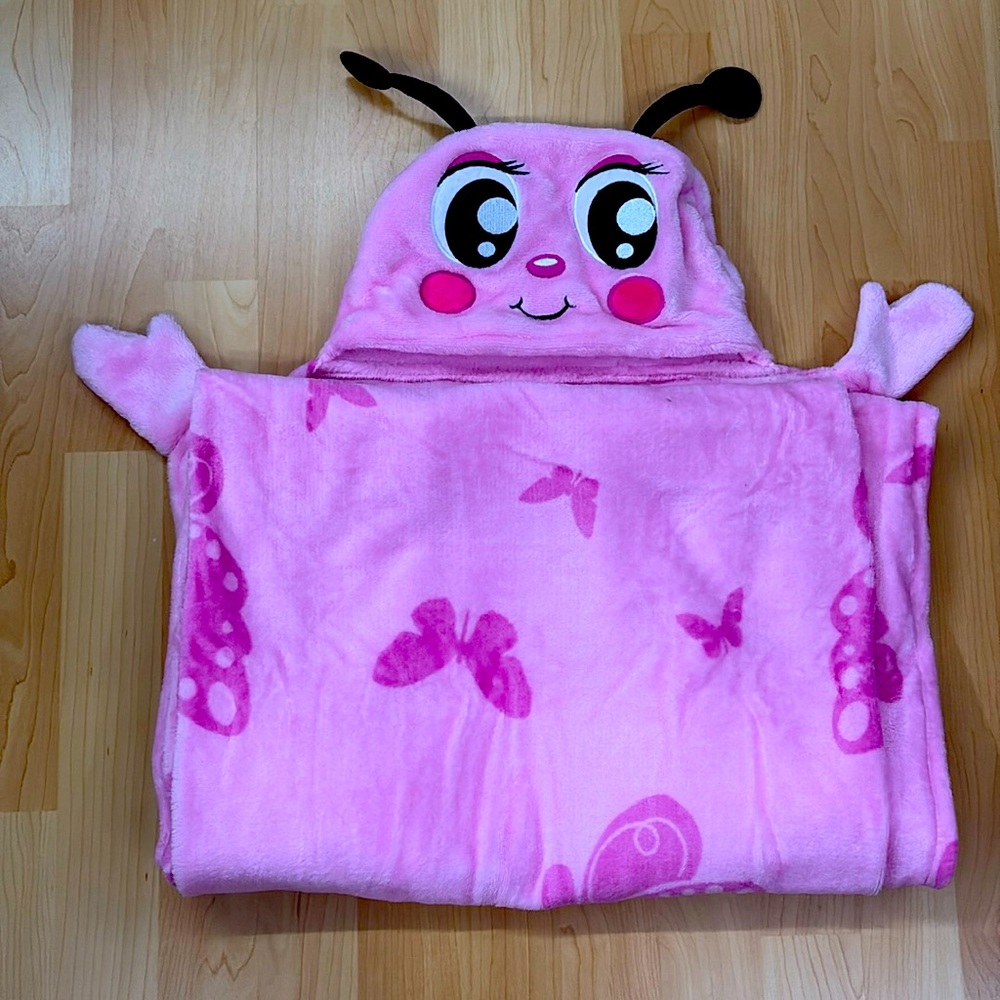 North point kids cute butterfly blanket